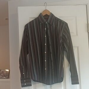 Nick(it) men's striped shirt